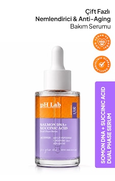 Phlab Çift Fazlı Somon Dna + Succinic Acid Nemlendirici Anti-aging Bakım Serumu Phlab Çift Fazlı Somon Dna + Succinic Acid Nemlendirici Anti-aging Bakım Serumu
