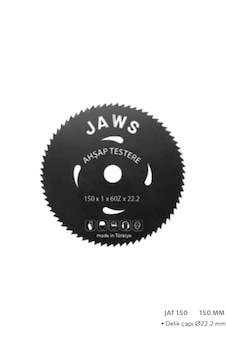 Jaws Jat150 Ahşap Daire Testere 150 Mm