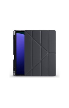 Aksesuarcim S9 Fe Sm-x610 X616 İle Uyumlu Kılıf Silikon Yumuşak Kalem Bölmeli Esnek 4 Farklı Stand Olabilen Tablet Kılıfı Siyah Sku: Zeusb0fhj761v2 Arka Kapak