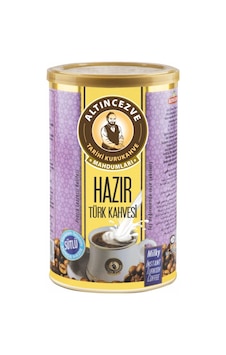 Altıncezve Hazır Türk Kahvesi Sütlü Teneke 250 G Altıncezve Hazır Türk Kahvesi Sütlü Teneke 250 G