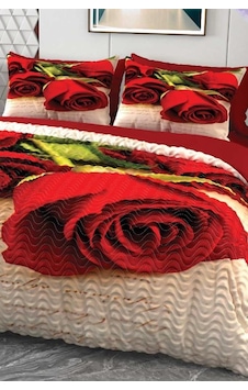 Aşk Mektubu Mikro Saten 3d Dijital Baskılı Dört Mevsim Çift Kişilik Nevresim Takımı Çok Renkli Aşk Mektubu Mikro Saten 3d Dijital Baskılı Dört Mevsim Çift Kişilik Nevresim Takımı Çok Renkli