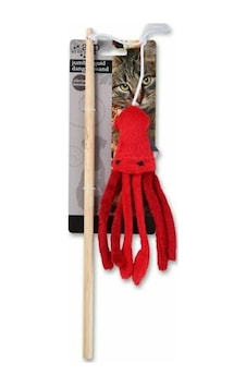 Afp 2082 35 CM Ahtapot Oyuncaklı Kedi Oltası Afp 2082 35 CM Ahtapot Oyuncaklı Kedi Oltası
