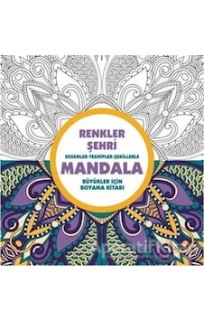 Renkler Şehri - Mandala- Anonim Yayınları Renkler Şehri - Mandala- Anonim Yayınları