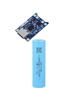 1 Adet Aspilsan Li-ion Ve Tp4056 Type-c Korumalı 18650 Pil Şarj Devresi 1 Adet Aspilsan Li-ion Ve Tp4056 Type-c Korumalı 18650 Pil Şarj Devresi