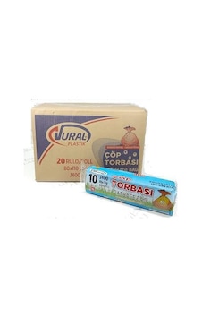 Vural Jumbo J400 Siyah Çöp Torbası 80X110 400 G. Koli 20X10 Lu Vural Jumbo J400 Siyah Çöp Torbası 80X110 400 G. Koli 20X10 Lu
