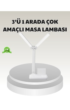 Led Işıklı Masa Lambası Göz Yormayan, Kısılabilir Esnek Başlıklı Çok Renkli Led Işıklı Masa Lambası Göz Yormayan, Kısılabilir Esnek Başlıklı Çok Renkli