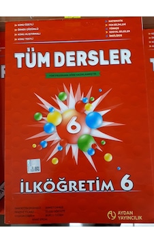 6.Sınıf Tüm Dersler Konu Anlatımlı Sorulu 2019 Baskı Aydan Yayın 6.Sınıf Tüm Dersler Konu Anlatımlı Sorulu 2019 Baskı Aydan Yayın