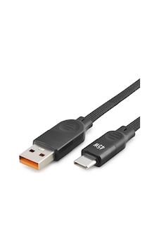Usb Type-c Şarj Ve Data Kablosu 45w 1 M Örgülü Siyah Nd1102 Diğer