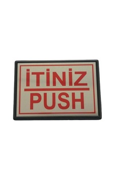 Yönlendirme Küçük İtiniz Push 10x7 Cm