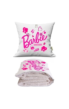 Barbie Girl Enter Mode Baskılı Tv Battaniyeli Opsiyonel Dekoratif Yastık Kırlent Çok Renkli Barbie Girl Enter Mode Baskılı Tv Battaniyeli Opsiyonel Dekoratif Yastık Kırlent Çok Renkli