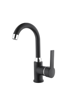 İtimat Idea Siyah 563Kcb Kuğu Lavabo Bataryası