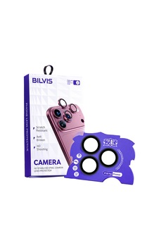 Apple İphone 18 Pro Max Bilvis Titan Kamera Lens - Siyah Şeffaf Apple İphone 18 Pro Max Bilvis Titan Kamera Lens - Siyah Şeffaf