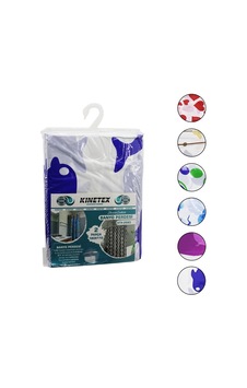 Kinetex Ktx-2683 Çift Kanat Polyester Banyo Perdesi 180x110cm 12 Halkalı Diğer