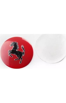FERRARİ  LOGOLU 56 MM JANT GÖBEK  STICKER