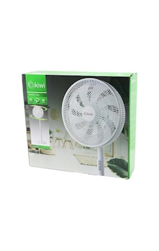 Kiwi Kfan-7627 41cm 50w Ev Tipi Ayaklı Vantilatör 3-kademe Hız 9-pls.kanat Sigortalı Sessiz Motor Yükseklik: 125cm 4604