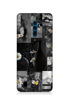 Oppo Reno 10x Zoom Uyumlu Papatya Aşkı Desenli Silikon Kılıf Oppo Reno 10x Zoom Uyumlu Papatya Aşkı Desenli Silikon Kılıf