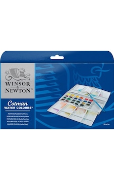 Winsor & Newton Cotman Tablet Sulu Boya Seti 24 Renk Winsor & Newton Cotman Tablet Sulu Boya Seti 24 Renk
