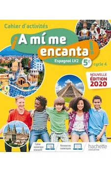 A mi me encanta cycle 4 5ème - Cahier d'activités 9782017030393 A mi me encanta cycle 4 5ème - Cahier d'activités 9782017030393