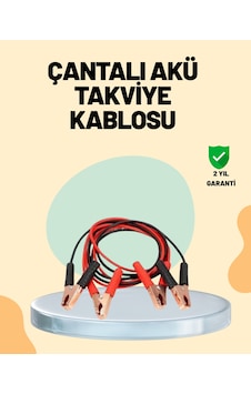 1200 Amper Jumper Kablo 2 Metre Bakır Uçlu Araç Takviye Seti - 1200 Amper Jumper Kablo 2 Metre Bakır Uçlu Araç Takviye Seti -