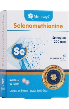 Medicago Selenomethionine Selenyum 200 mcg 60 Tablet 868178805419