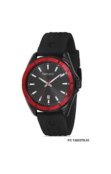 Ferrucci FC 13053TS.01 Silikon Kordon Erkek Kol Saati Ferrucci FC 13053TS.01 Silikon Kordon Erkek Kol Saati
