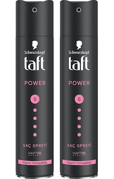 Taft Power Kaşmir Mega Güçlü Saç Spreyi  2 x 250 ML