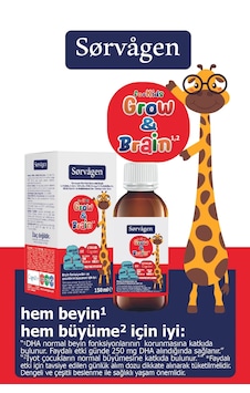 Sorvagen Grow & Brain Takviye Edici Gıda 150 ML