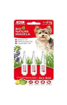 Bio Petactive Nature Magela 1 - 10 KG Köpek Damlası 3 x 1.5 ML
