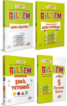 Editör Yayınevi 3. Sınıf Bilsem Konu Soru Şekil Deneme 4 Kitap 20 Editör Yayınevi 3. Sınıf Bilsem Konu Soru Şekil Deneme 4 Kitap 20