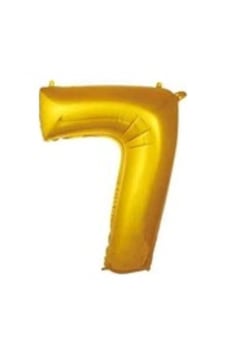 7 Rakam Folyo Balon Altın