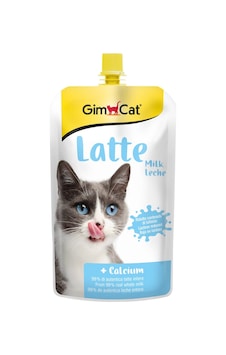 Gimcat Milk Latte Calcium Pouch Yavru ve Yetişkin Kedi Sütü 200 ML Gimcat Milk Latte Calcium Pouch Yavru ve Yetişkin Kedi Sütü 200 ML