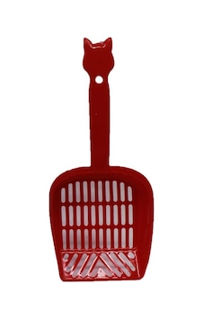 Pettrend Kırmızı Küçük Boy Kedi Tuvalet Kumu Temizleme Eleme Küreği 23 CM Pettrend Kırmızı Küçük Boy Kedi Tuvalet Kumu Temizleme Eleme Küreği 23 CM