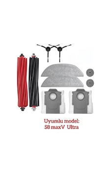 Roborock Uyumlu S8 Maxv Ultra Modeli İle Uyumlu Yedek Parça Seti Roborock Uyumlu S8 Maxv Ultra Modeli İle Uyumlu Yedek Parça Seti