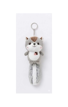Peluş Sincap Figürlü Anahtarlık, Çanta Süsü,hediyelik Gri Gri Peluş Sincap Figürlü Anahtarlık, Çanta Süsü,hediyelik Gri Gri