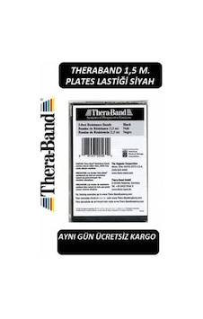 Egzersiz Bandı Siyah 1.5 Metre - Theraband Theraband Egzersiz Bandı Siyah 1.5 Metre - Theraband Theraband