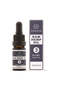 Endoca Medium CBD %3 Raw C.b.d. Yağı Cbd Yağ 10 ML