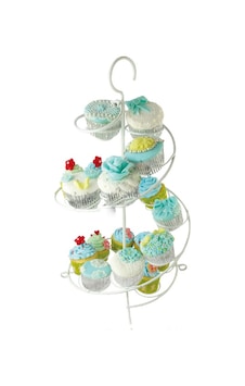 Metal Cupcake Standı Beyaz / 15'Li Kek Standı Metal Cupcake Standı Beyaz / 15'Li Kek Standı