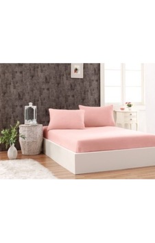 Lastikli 180x200 Penye Çarşaf Battal Boy Pudra Pembe Yastık Dahil Değildir Lastikli 180x200 Penye Çarşaf Battal Boy Pudra Pembe Yastık Dahil Değildir