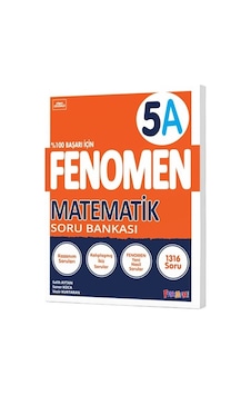 Fenomen Okul 5. Sınıf Matematik A Soru Bankası Yeni Nesile Kolay Geçiş 2023 Fenomen Okul 5. Sınıf Matematik A Soru Bankası Yeni Nesile Kolay Geçiş 2023