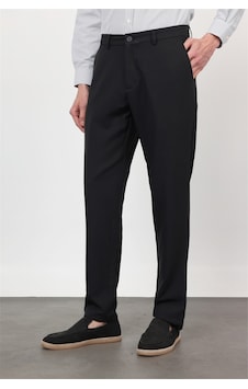 İmza Siyah Yan Cep Comfort Fit Esnek Chino Pantolon 1003260171 İmza Siyah Yan Cep Comfort Fit Esnek Chino Pantolon 1003260171
