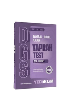 Yediiklim 2027 Dgs Prestij Yaprak Test Yediiklim 2027 Dgs Prestij Yaprak Test