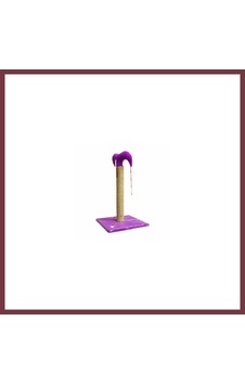 Storeşahin İnce Kedi Tırmalama Tahtası 50 Cm Mor Shn0720