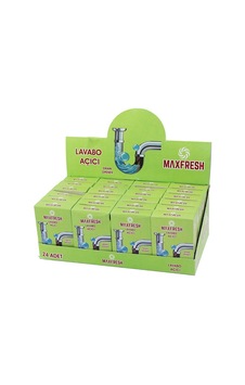 Maxfresh Lavabo Açıcı 50gr - 24'li Paket Diğer