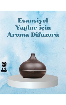 Sessiz Çalışan Aromaterapi Difüzörü 4 Zaman Ayarlı, 7 Renkli Işık Seçeneği Tkdytgscp52kndgvt1f