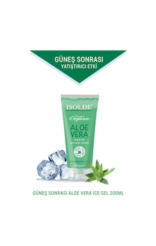 Zigavus Isolde Güneş Sonrası Aloe Vera Ice Jel 200 ML Zigavus Isolde Güneş Sonrası Aloe Vera Ice Jel 200 ML
