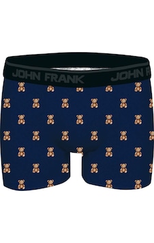 John Frank Dijital Baskılı Modal Boxer White Beyaz John Frank Dijital Baskılı Modal Boxer White Beyaz