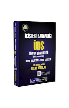 Pegem 2026 Gys Üds İçişleri Bakanlığı Tüm Ünvanlar İçin Ortak Konular Konu Anlatımlı Soru Bankası Görevde Yükselme Ünvan Değişikliği Pegem Akademi Yayınları Pegem 2026 Gys Üds İçişleri Bakanlığı Tüm Ünvanlar İçin Ortak Konular Konu Anlatımlı Soru Bankası Görevde Yükselme Ünvan Değişikliği Pegem Akademi Yayınları