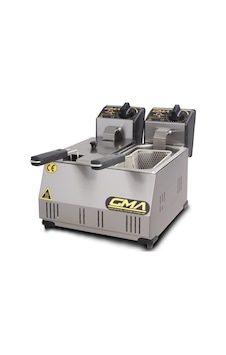 Gma G1210 Fr 4000 Kcal Elektrikli 5+5 Litre Fritöz Gma G1210 Fr 4000 Kcal Elektrikli 5+5 Litre Fritöz