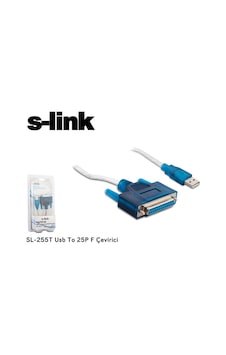 S-Link Sl-255T Usb To 25P F Çevirici S-Link Sl-255T Usb To 25P F Çevirici