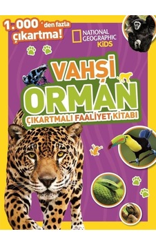 National Geographic Kids Vahşi Orman Çıkartmalı Faaliyet Kitabı Sku: Zeusstk8791e3da53